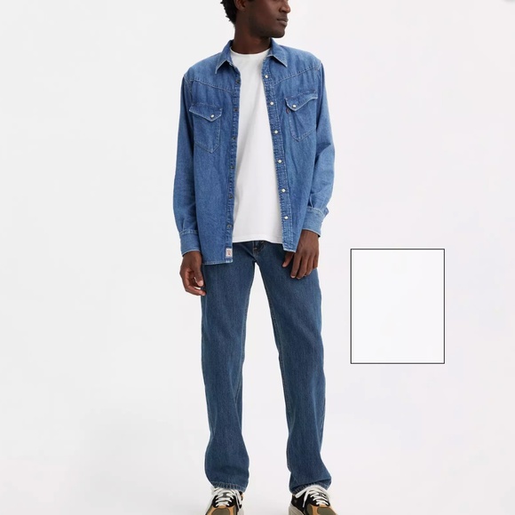 Levis Relaxed fit 550 Jeans Size 38x32 - Picture 1 of 8